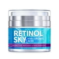 thumbnail interactive-video image 1 of Retinol Sky Anti-Aging Antioxidant Face Night Cream W/ HA & Green Tea, 1.7 oz Day or Night, 1 of 9