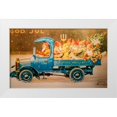 thumbnail image 1 of Nystrom, Jenny 24x16 White Modern Wood Framed Museum Art Print Titled - Christmas postcard, 1 of 4