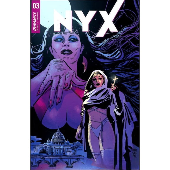 Nyx (Dynamite) #3K VF ; Dynamite Comic Book
