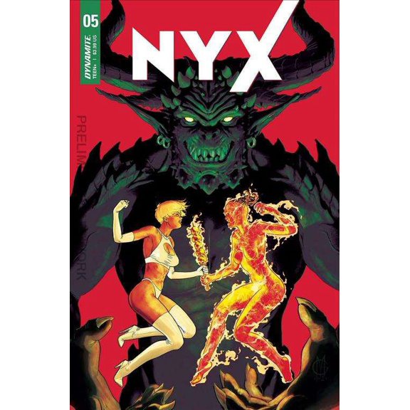 Nyx (Dynamite) #5D VF ; Dynamite Comic Book