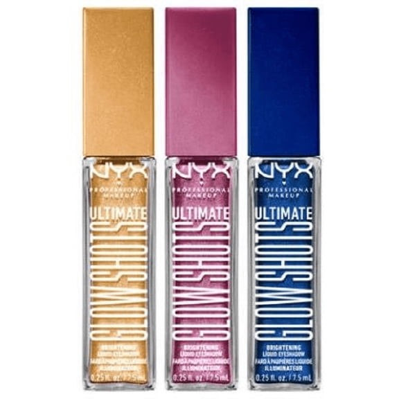Nyx Professional Brightening Liquid Eyeshadow Set Makeup Holiday Collection