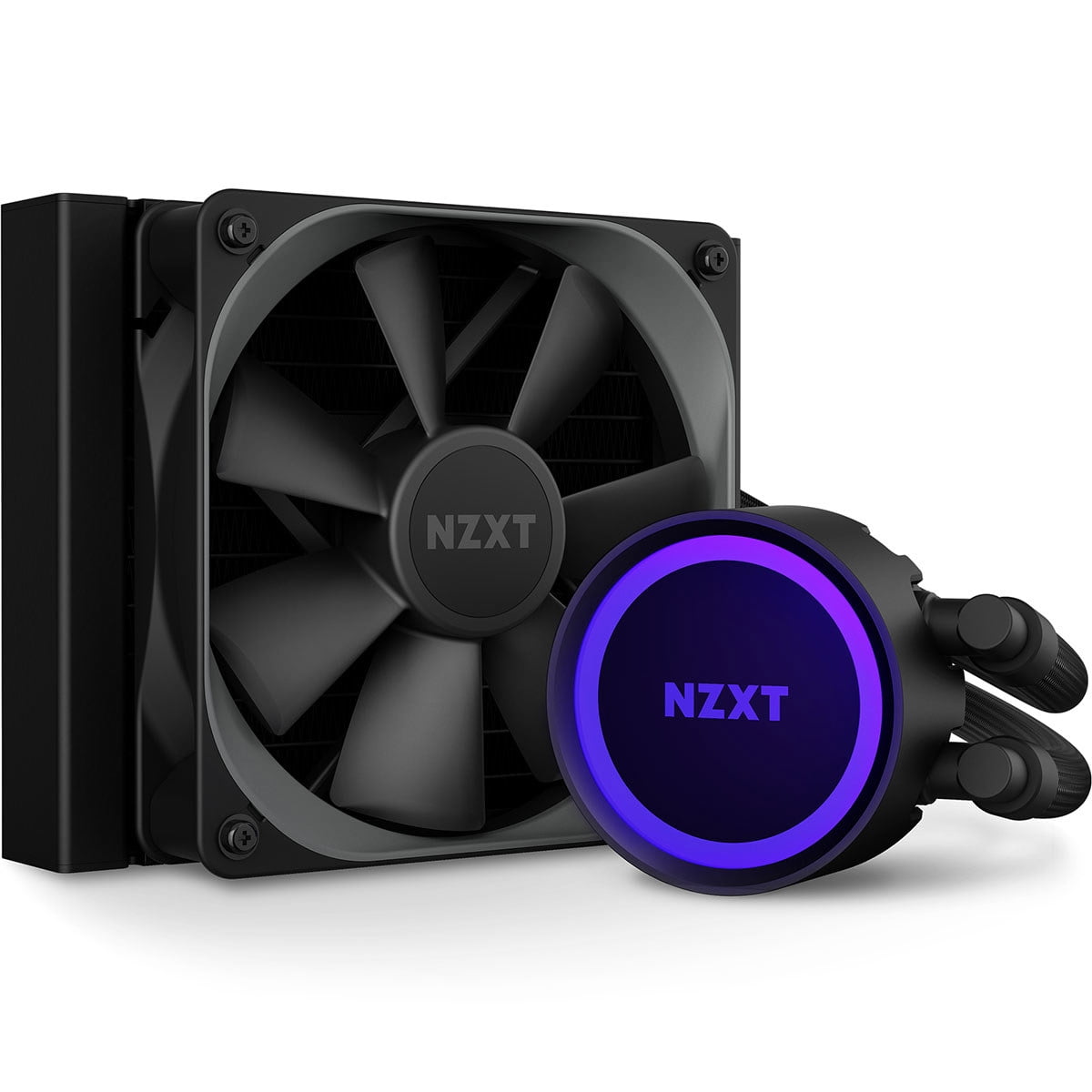 NZXT Kraken 120 RGB 120mm All-In-One Liquid CPU Cooler, Black