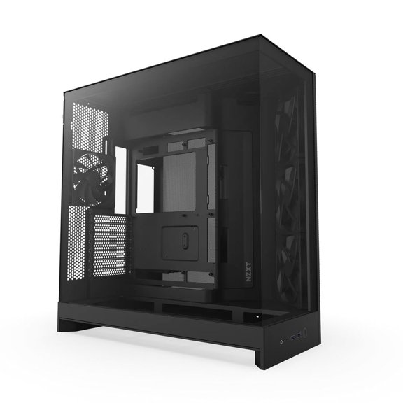 NZXT CMH92FB01 H9 Flow ATX Mid-Tower PC Case Dual Chamber Black