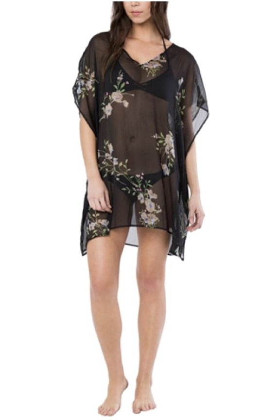 O'Neill Womens Swim Cover-Up Bali Printed (Black Bali Printed, Medium)