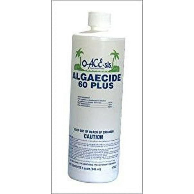 OACESIS 1 qt. Liquid Algaecide for Pool Pack of 12