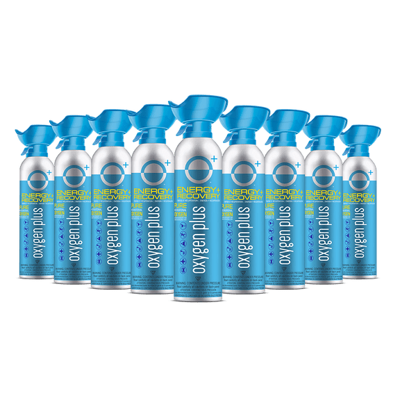 O+ Biggi 9-pack 11 Liters, 220+ Breaths Per Canister