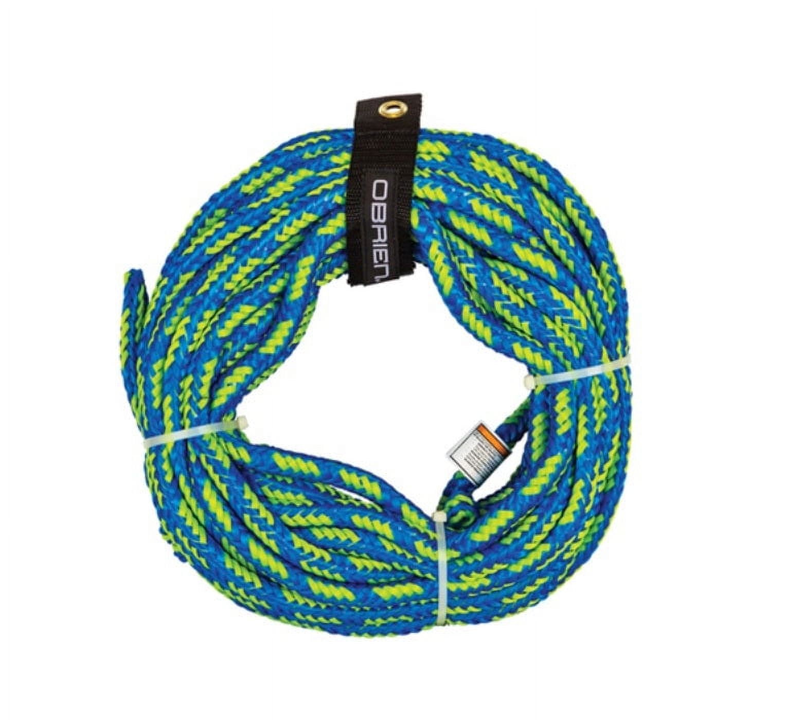 O'Brien 2-Person Floating Tube Rope, Yellow