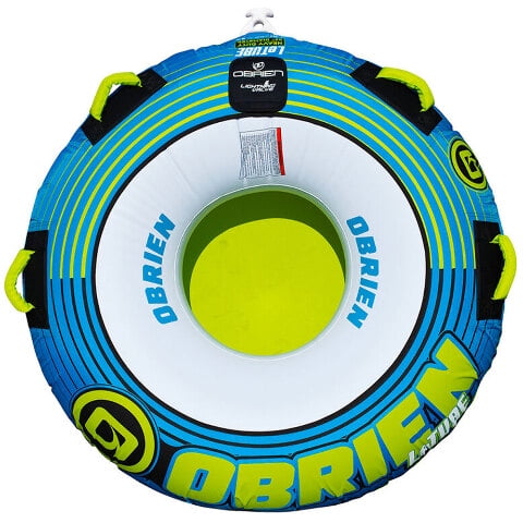 O'Brien Boat Towable Tube 109543 | LeTube 56 Inch Blue / Green