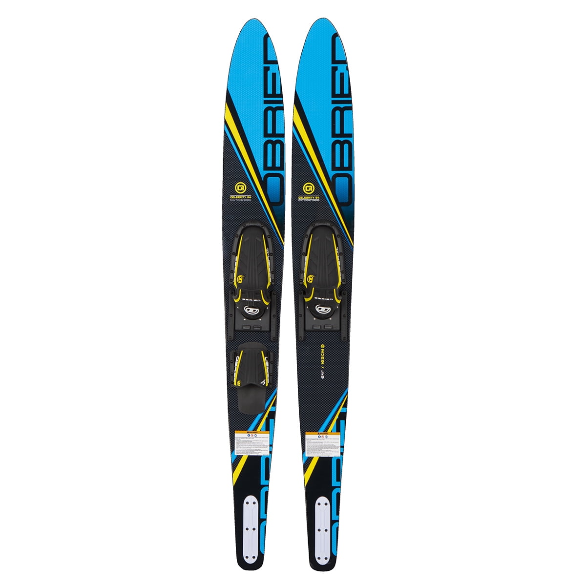 O'Brien Celebrity 64" Combo Water Skis w/ Jr X7 Bindings - 2025