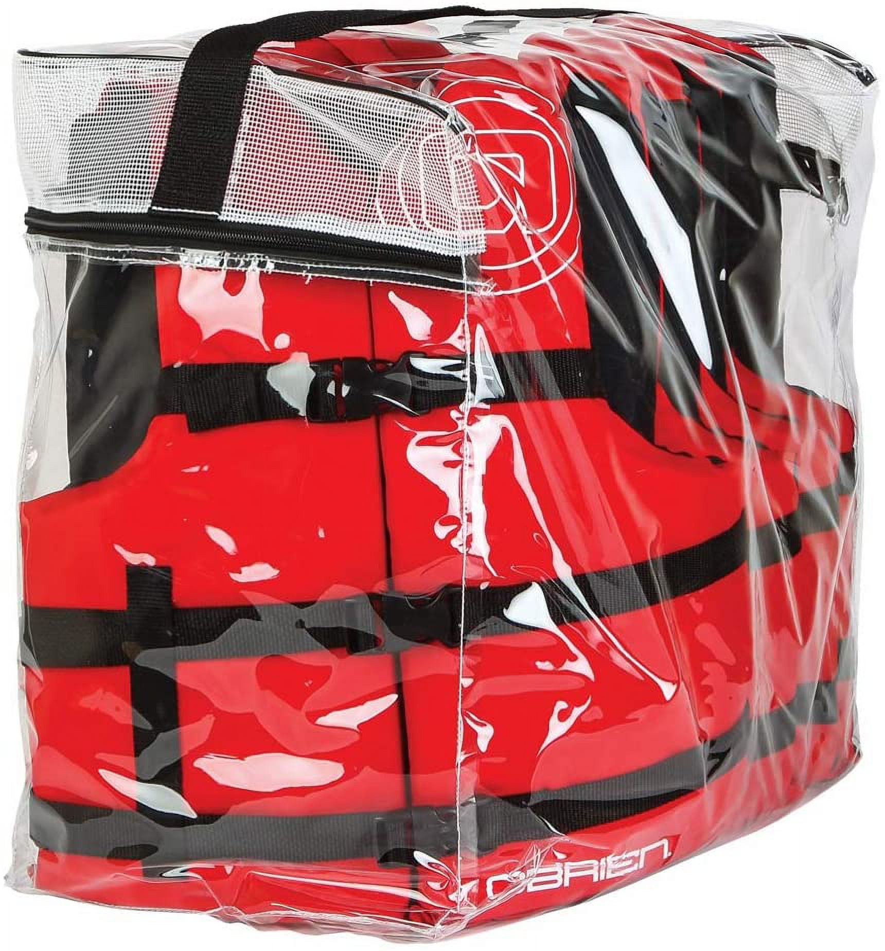 O'Brien Life Jacket 4pk - Red - 2201710