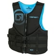 thumbnail image 1 of O'Brien Men's Traditional Neo Life Jacket (Cyan)-2XL (48"-52"), 1 of 3