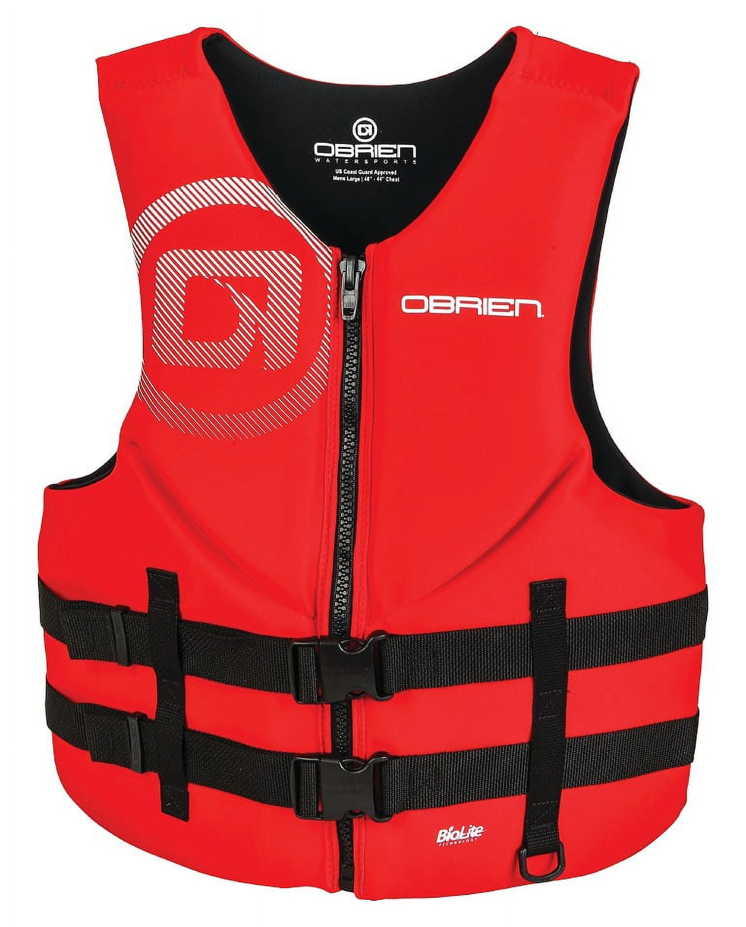 O'Brien Men's Traditional Neo Life Vest (Black)-XS (28