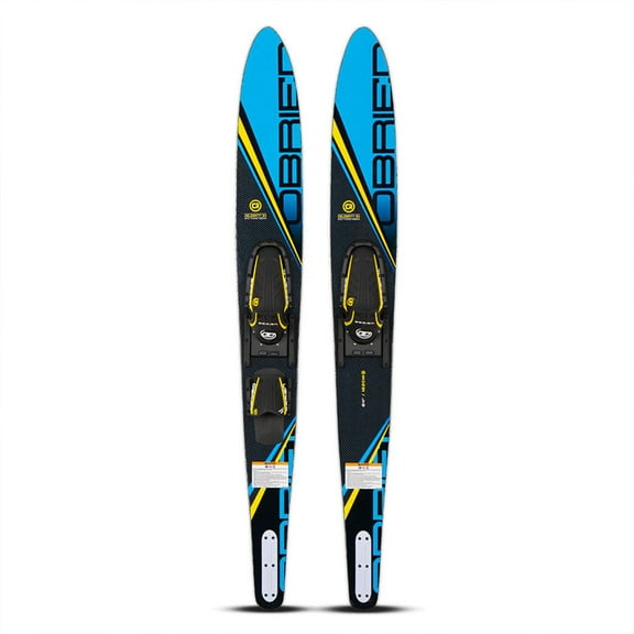 O’Brien Celebrity 64” Combo Water Skis w/ Adjustable Bindings for Smaller Skiers