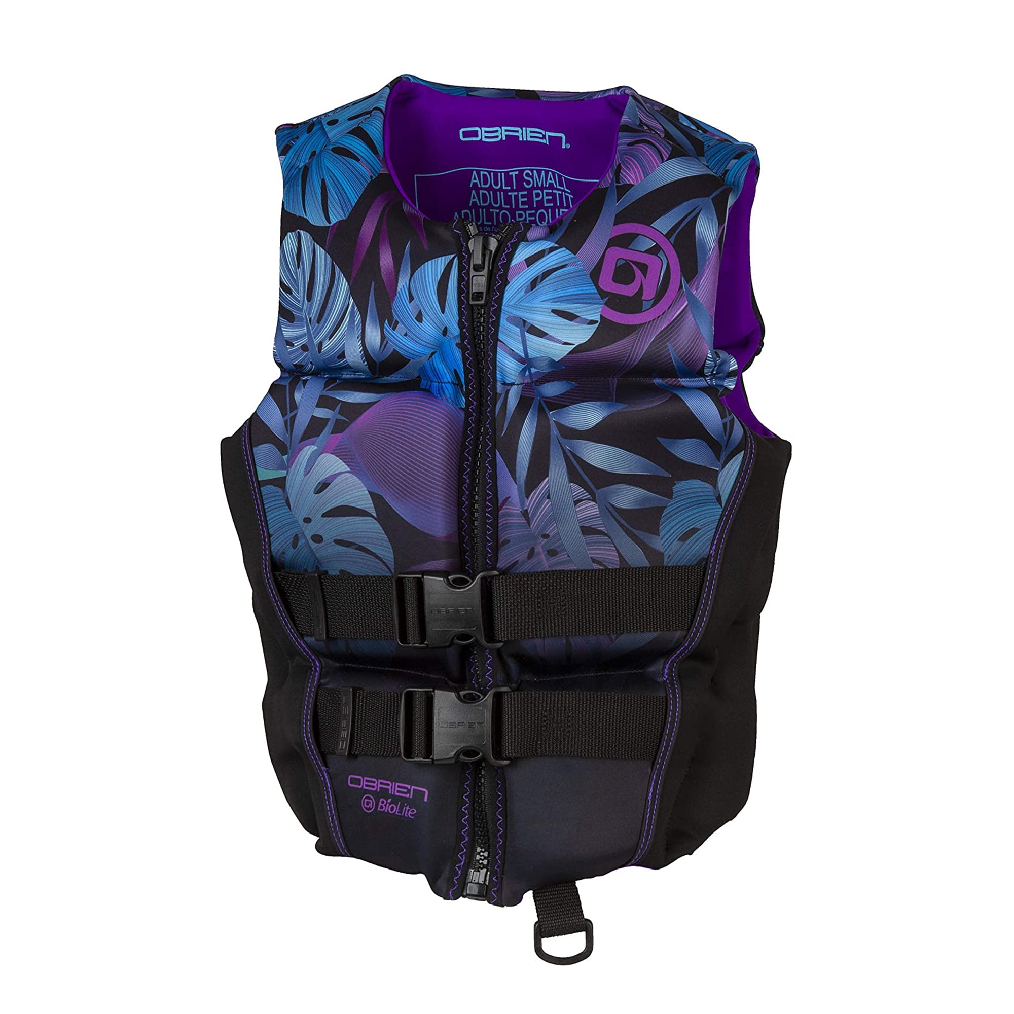 O'Brien Women's Flex V-Back Life Jacket, Purple, Small