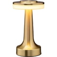 thumbnail image 1 of O’Bright Portable LED Table Lamp with Touch Sensor, 3-Levels Brightness, Rechargeable Battery Up to 48 Hours Usage, Night Light for Kids Nursery, Nightstand Lamp, Bedside Lamp (Gold), 1 of 1