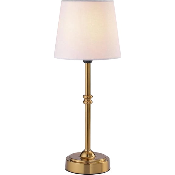 O’Bright Seraph Cordless LED Table Lamp, Rechargeable Battery, Touch Dimmer, Bedside, Patio, Antique Brass_OB-TL19B-AB