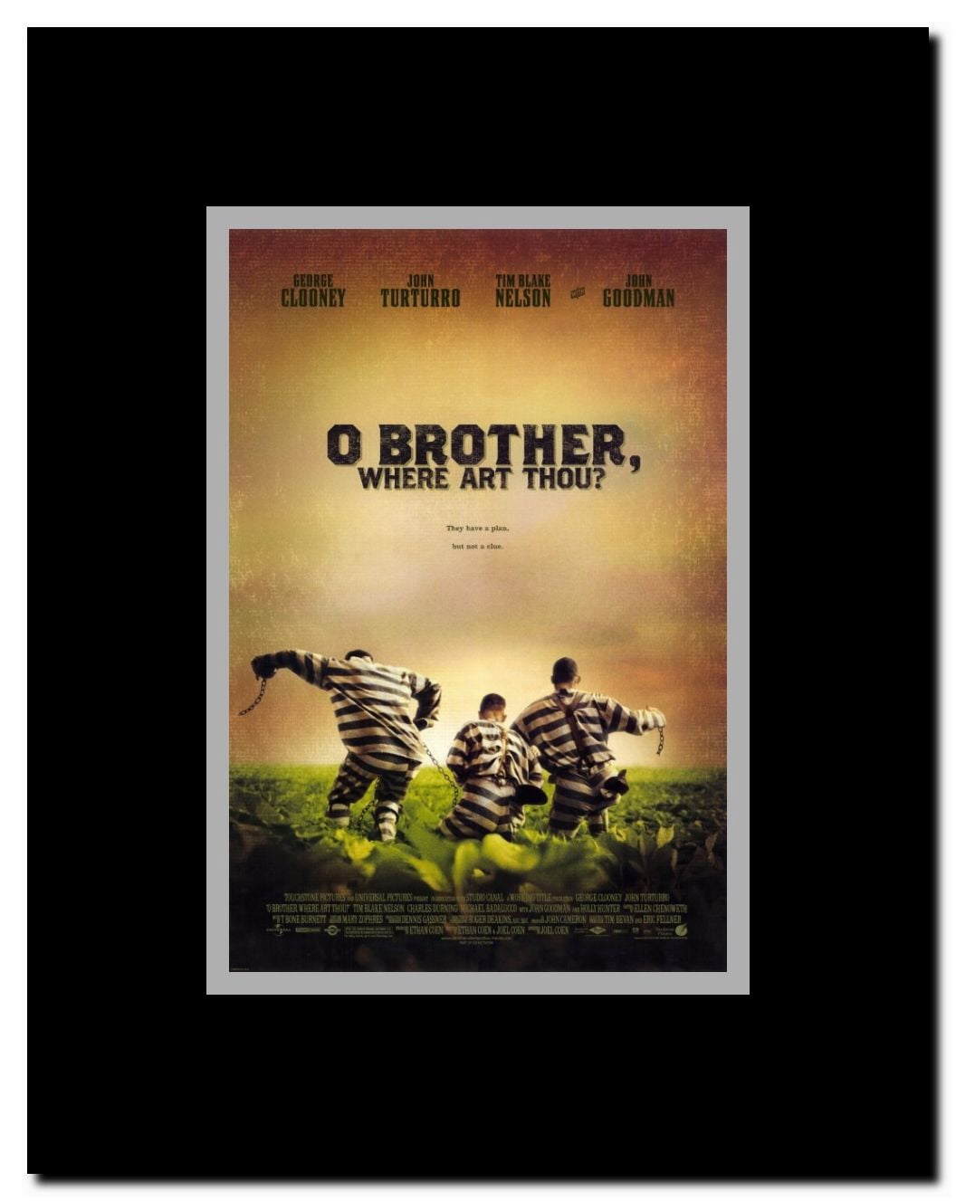 O Brother Where Art Thou? Framed Movie Poster
