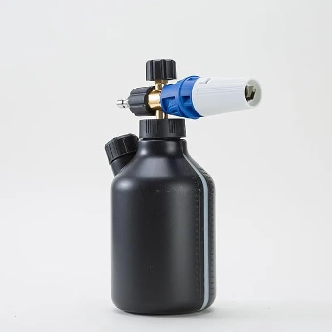 O.C.D AUTOMOTIVE Foam Cannon | Unique Side Fill | Professional Pressure Washer Attachment (Up to 4500 PSI) - Optimal for Superior Car Cleaning, Blue, OCDFOAMCANNONV1
