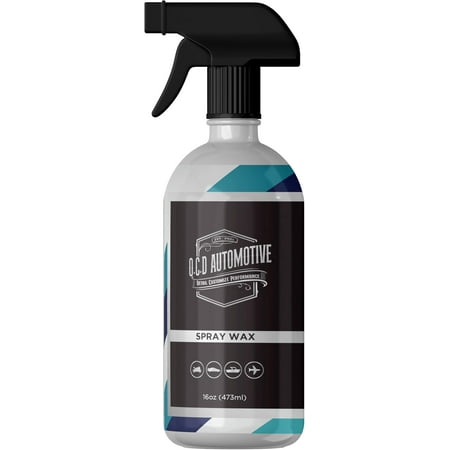O.C.D AUTOMOTIVE Spray Wax for Cars - Quick and Easy Shine, UV Protection, High-Gloss, and Water Repellent - Ideal for All Vehicle Types"" (16oz Full Bottle)