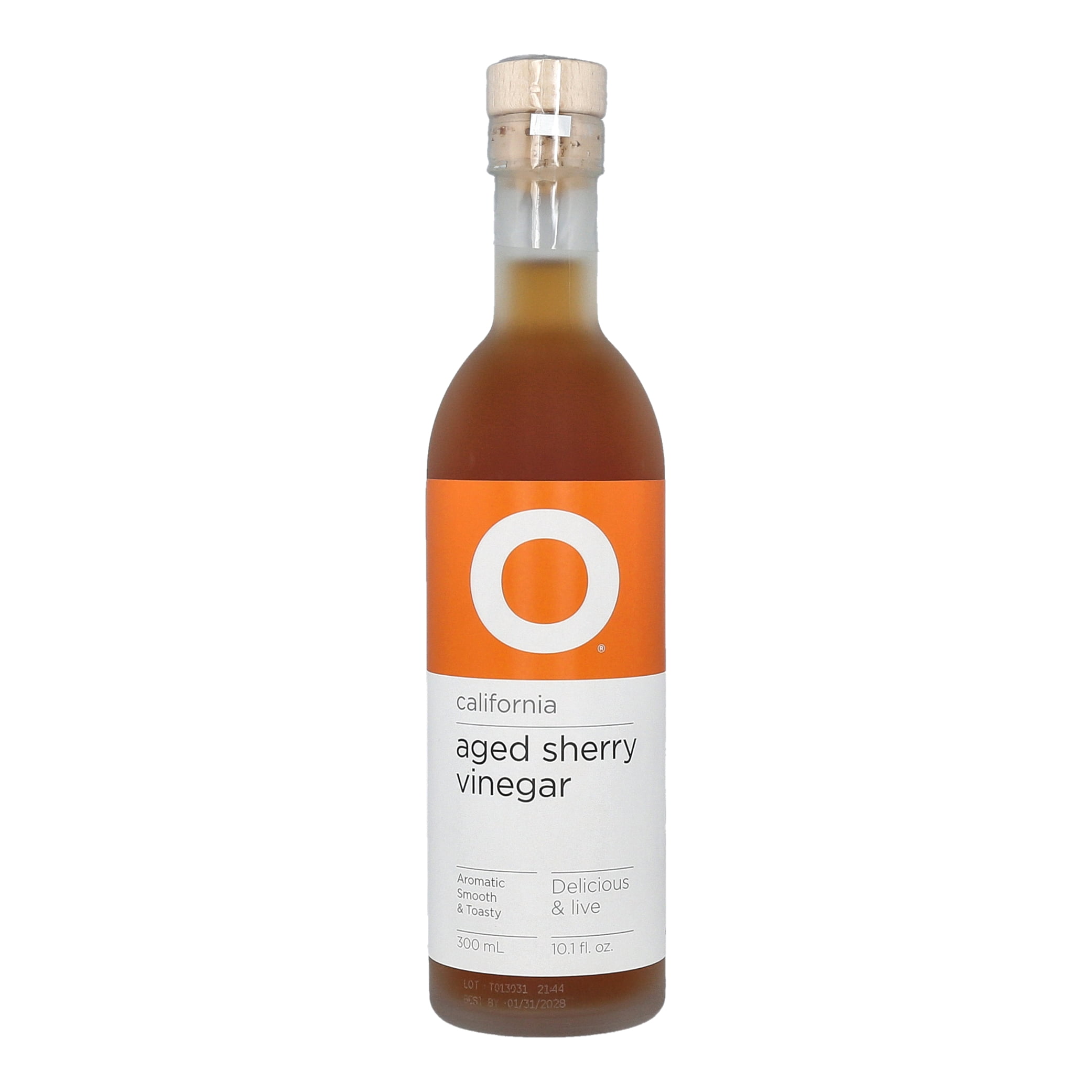 O California Aged Sherry Wine Vinegar, 10.1 fl oz (300 ml)