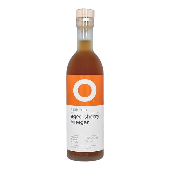 O California Aged Sherry Wine Vinegar, 10.1 fl oz (300 ml)