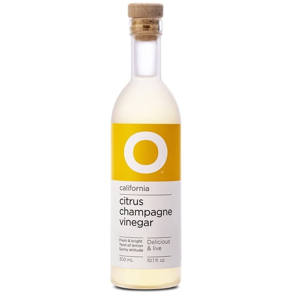 O California Citrus Champagne Vinegar, 300 mL [Pack of 6]