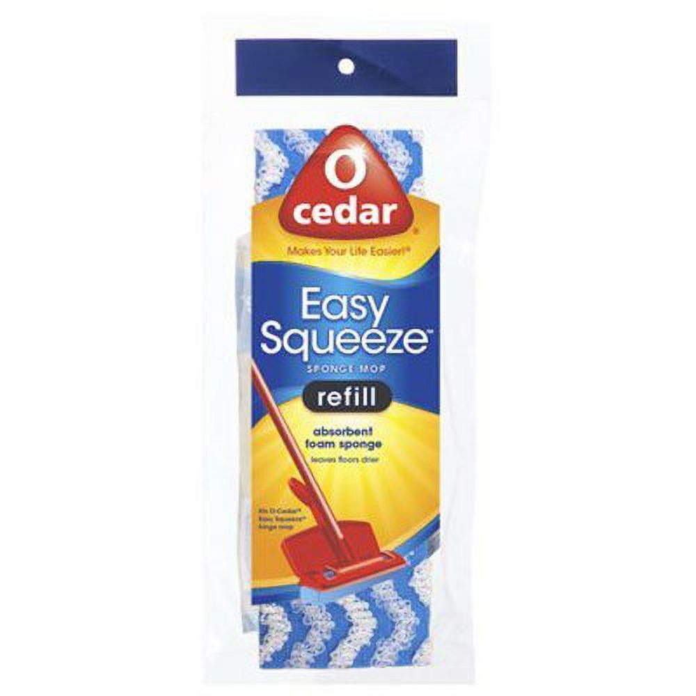 OCedar Big Easy Flat Sponge Mop Refill
