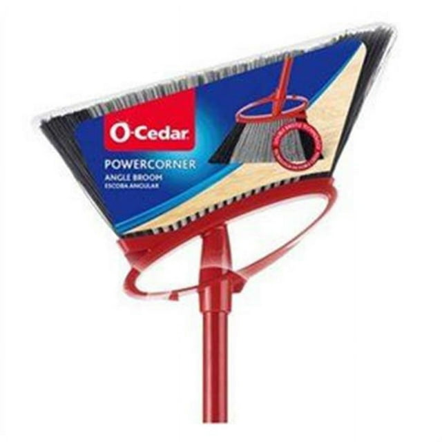 O Cedar Brands Power Corner Large Household Angled Broom