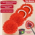 thumbnail image 1 of O-Cedar Compatible Chenille Duster Replacement Heads - Ultra-Dense Microfiber Mop Heads for Superior Cleaning Performance, 1 of 8
