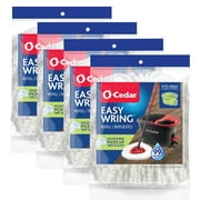 O-Cedar EasyWring Microfiber Spin Mop Refill 4pk.