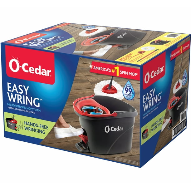 O-Cedar EasyWring Spin Mop & Bucket System