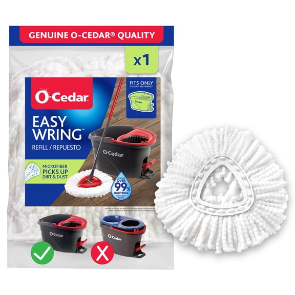 O-Cedar EasyWring™ Machine Washable Microfiber Spin Mop Head Replacement