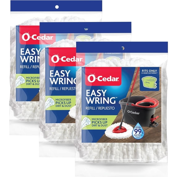 O-Cedar EasyWring Spin Mop Refill 3 Count