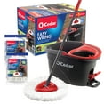 thumbnail image 1 of O-Cedar EasyWring™ Microfiber Spin Mop & Bucket System with 1 Extra Mop Head Replacement (2 Total Refills), 1 of 20