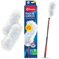 thumbnail image 1 of O-Cedar Flex & Catch™ Heavy Duty Wand Duster Kit w/ 3 Refills, Extends to 3 ft, 1 of 16
