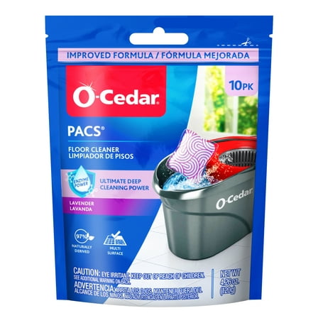 O-Cedar Floor Cleaning PACS® - Lavender, 10 Count