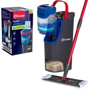 O-Cedar H2prO™ Flat Mop System with Dual Tank Design and Reusable Microfiber Pads