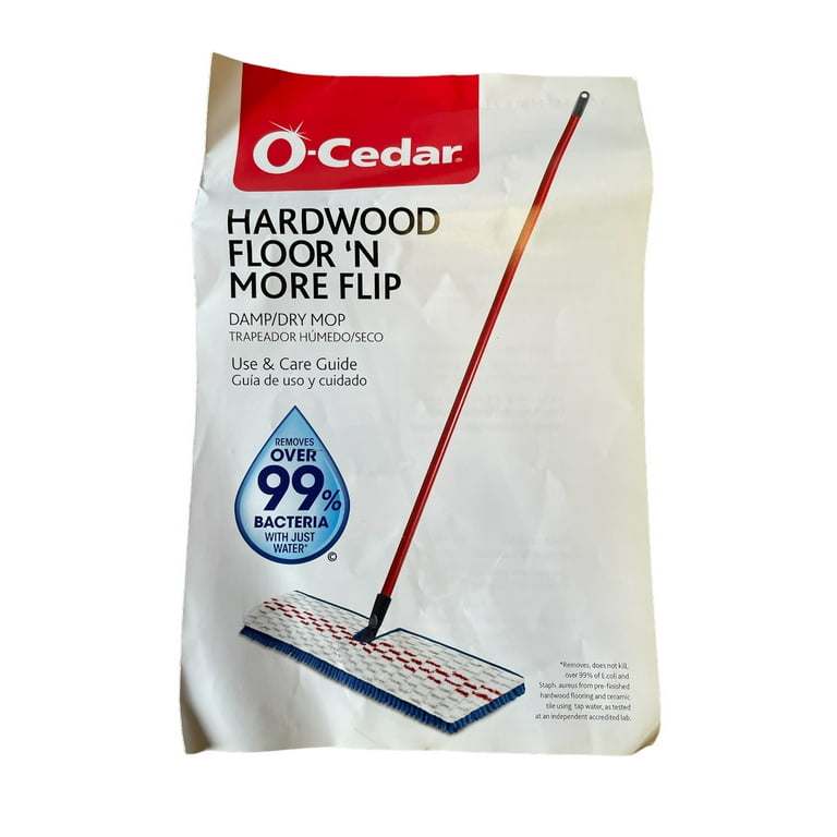 O-Cedar Hardwood Floor 'n More Microfiber Mop Handle