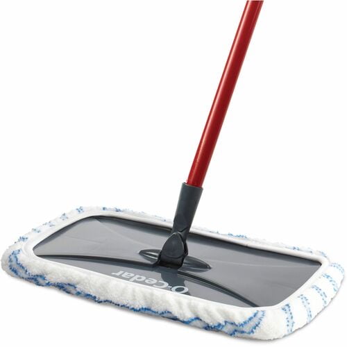 O-Cedar Hardwood Floor 'N More Microfiber Mop, MicroFiber Head, Reusable, Scrubber Strip, Machine Washable, Multi (168120) | 2-Pack (2 Total)