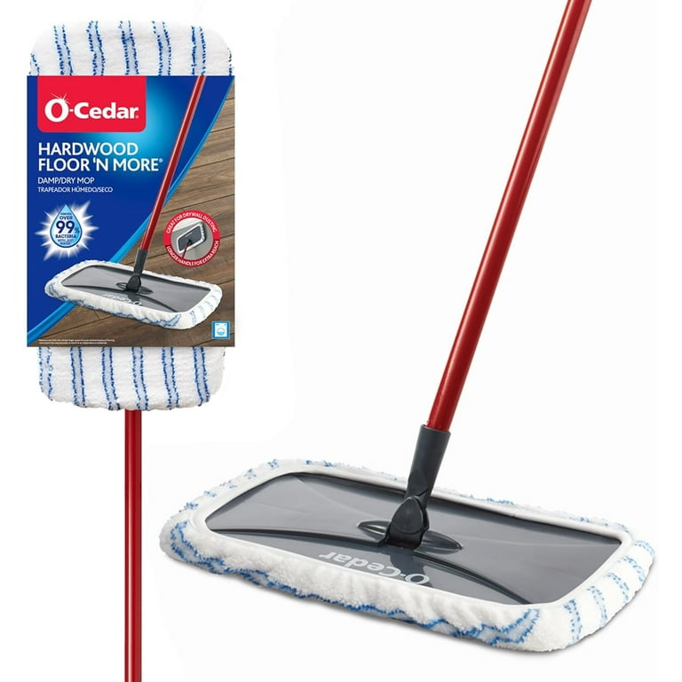 O-Cedar Hardwood Floor 'N More Microfiber Mop with Telescoping