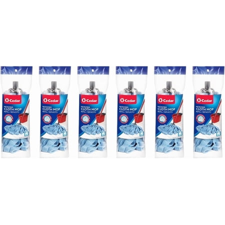 O-Cedar Microfiber Cloth Mop Refill (Pack - 6)