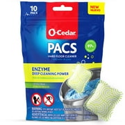 O-Cedar Hard Floor Cleaner PACs - Crisp Citrus 10 ct