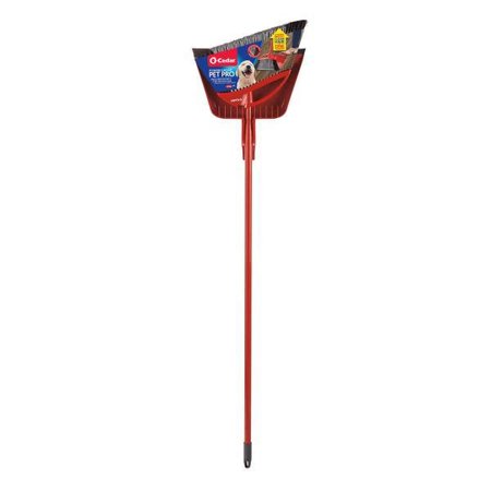 O-Cedar Power Corner Pet Pro Angle Broom with Step on Dust Pan