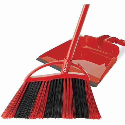 O-Cedar PowerCorner® One Sweep Large Broom with Step-On Dustpan | 2-Pack (2 Total)
