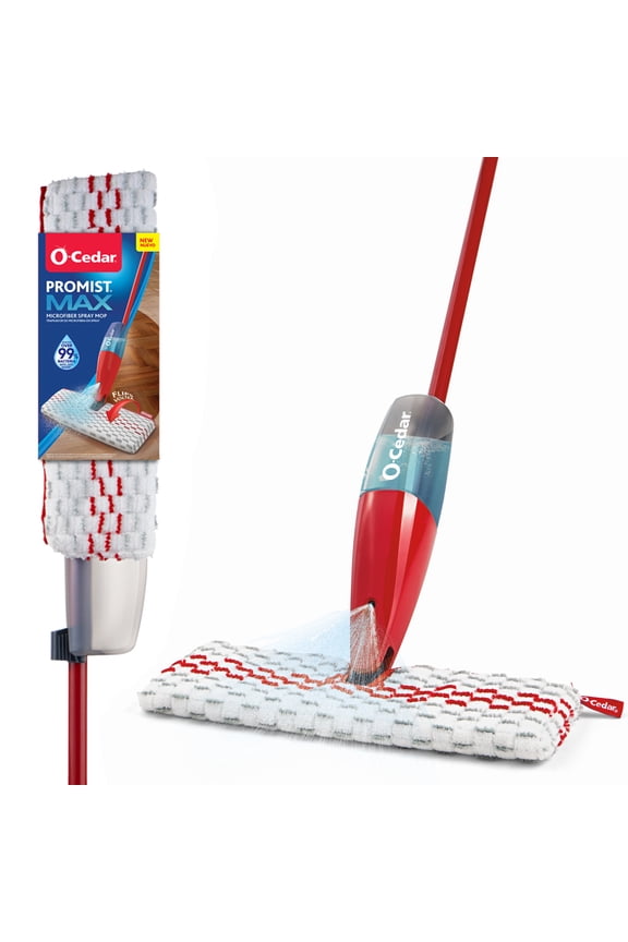 ProMist MAX Microfiber Spray Mop with Refillable Bottle and 180-Degree Flipping Head