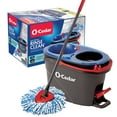 thumbnail image 1 of O-Cedar RinseClean™ Spin Mop and Bucket System, Clean with Clean Water, Removes 99% of Bacteria, 1 of 18