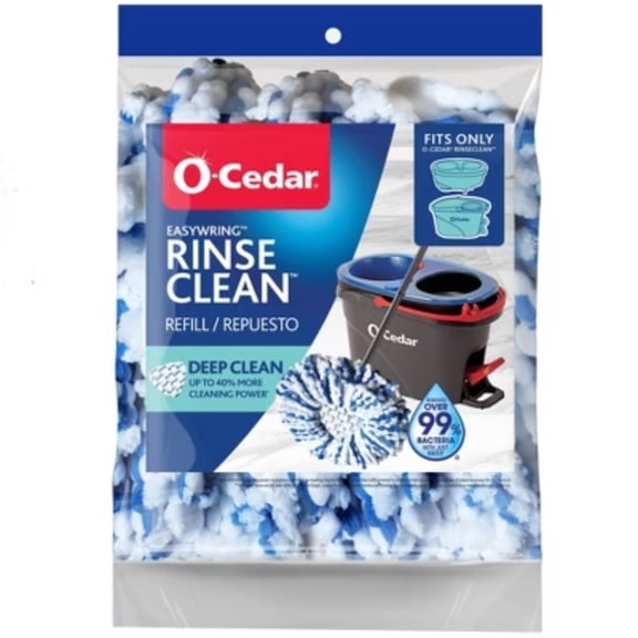 O-Cedar RinseClean Deep Clean Mop Head Replacement Pack