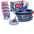 thumbnail image 1 of O-Cedar RinseClean Spin Mop & Bucket System with 4 Deep Clean Refill (Variety Pack), 1 of 6