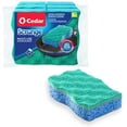 thumbnail image 1 of O-Cedar Scrunge Multi-Use (Pack of 6) Non-Scratch, Odor-Resistant All-Purpose Scrubbing Sponge Safely Cleans All Hard Surfaces in Kitchen and Bathroom, Blue 6 Count (Pack of 1), 1 of 7