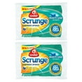 thumbnail image 1 of O-Cedar Scrunge Multi Use Sponge Non Scratch Scrub Surface Odor Eliminate 2 Count Each, 2-Pack, 1 of 8